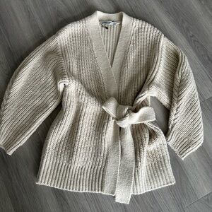 Beige Cardigan
